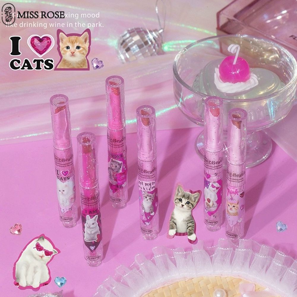 Hoa Hậu Rose New Flortte Lạ Melia Lip Tinh Chất Mật Ong Lip Oil Dịu Dàng Girl Lip Glaze Lip Gloss