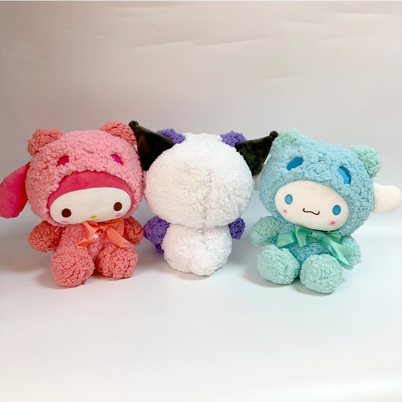 Búp bê nhồi bông hình nhân vật hoạt hình My Melody Kuromi