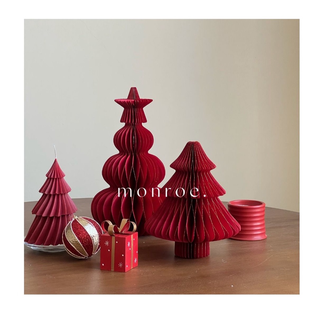 🎄Christmas Mới Cây Thông Giáng Sinh Để Bàn Trang Trí Phòng Khách Có Thể Gấp Gọn