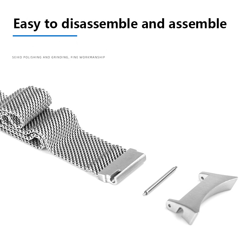 Đầu Nối Nhanh Bằng Thép Không Gỉ Cho Đồng Hồ Thông Minh samsung galaxy watch 6 / 6 classic 47mm 43mm 44mm 40mm 4 / 5 / pro 45