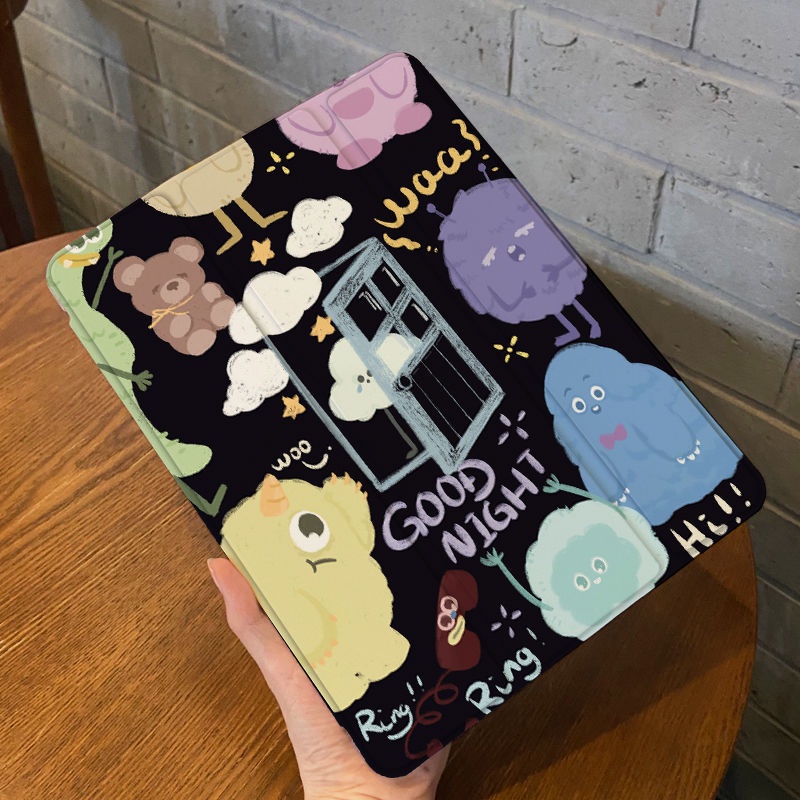 Bao Da Máy Tính Bảng Silicon Chống Rơi Cho ipad 2021pro 11 air 4 10.9 gen 9 / 8 / 7 10.2 gen5 / 6 9.7tpugen 10 2022 ipad pro 11 Ốp