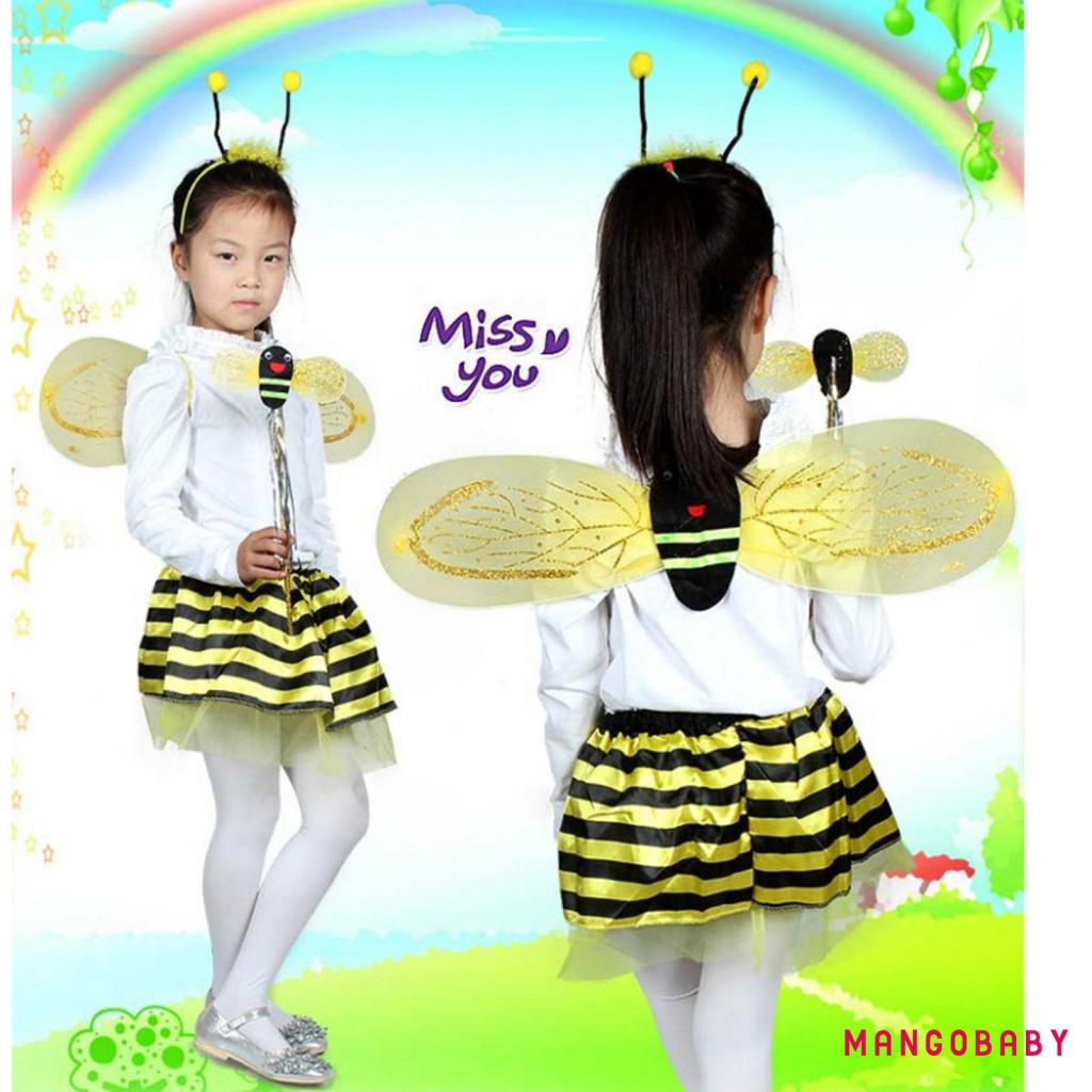 Bộ Đồ Hóa Trang halloween Nhân Vật Chú Ong / Bọ Cánh Cứng Xinh Xắn Cho Bé