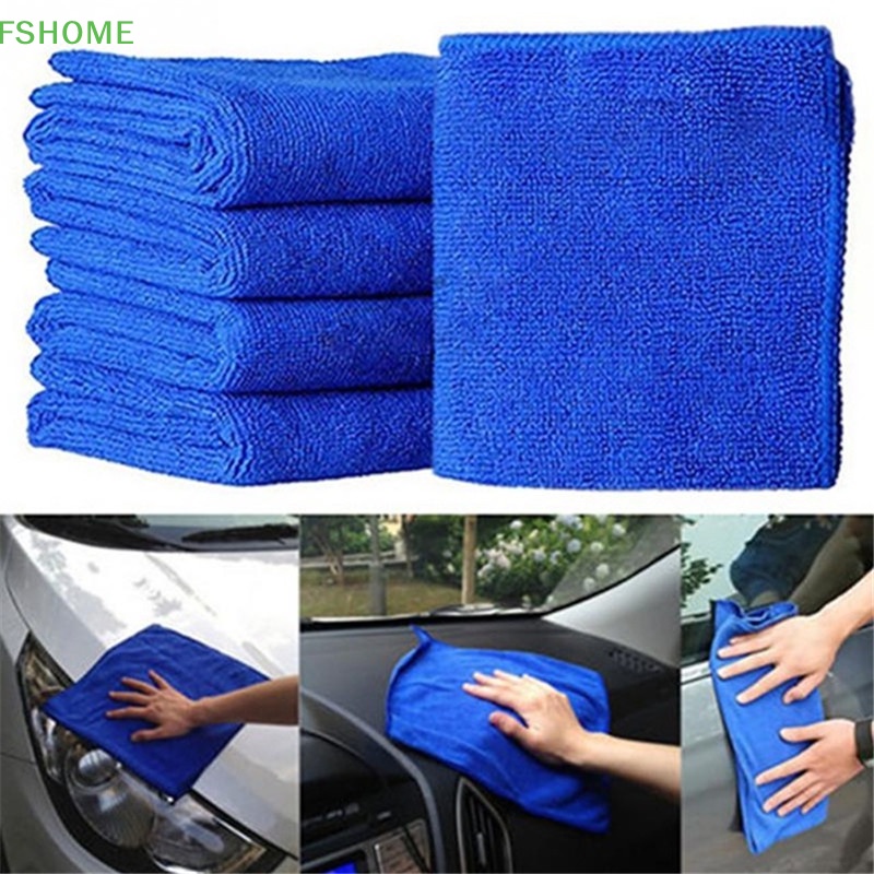 Set 5 Khăn Lau Xe Hơi Sợi microfiber