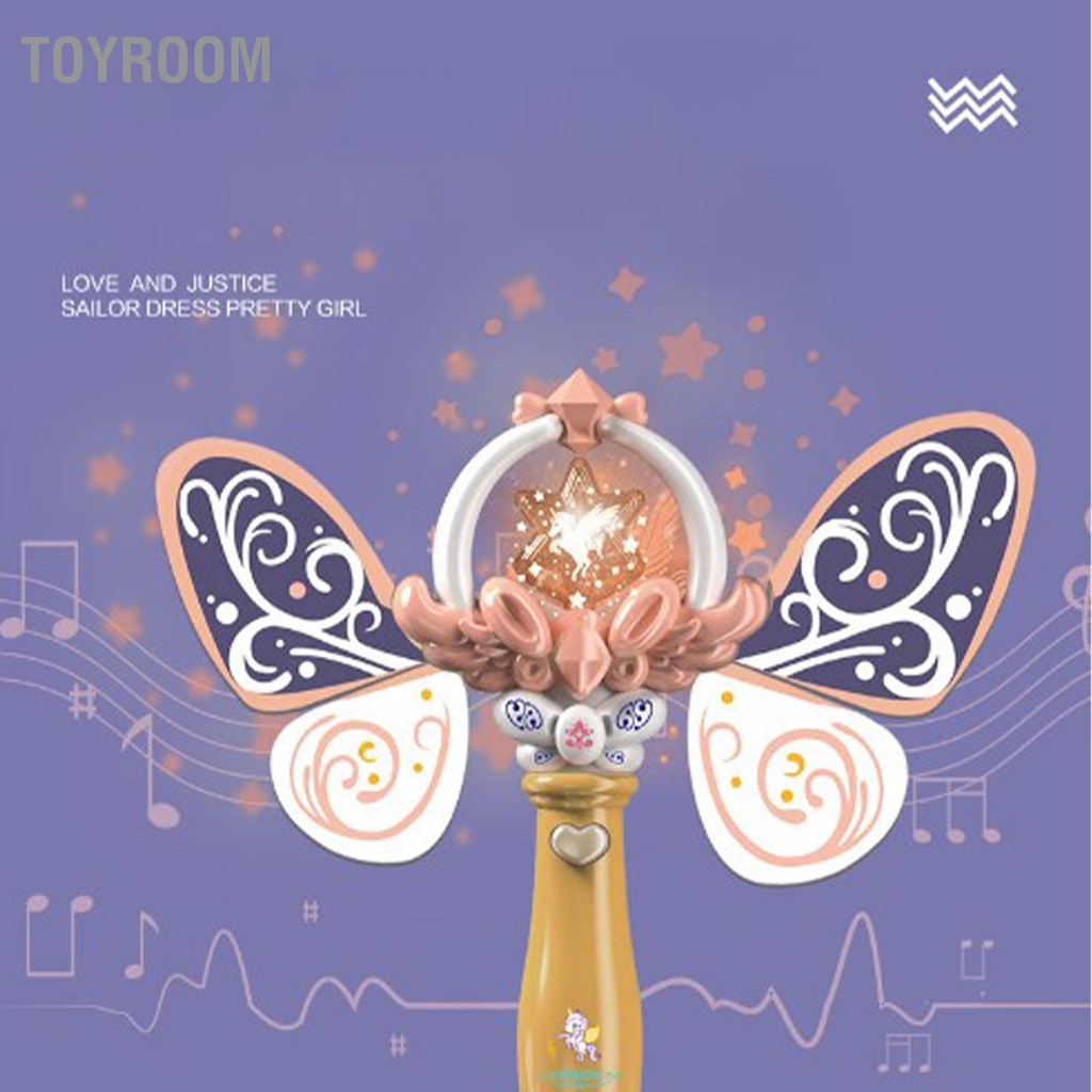 Có thể bán buôn Đũa Công Chúa Phát Sáng Điện Cầm Tay Nhạc Cho Trẻ Em Cosplay ToyRoom Hàng giao ngay