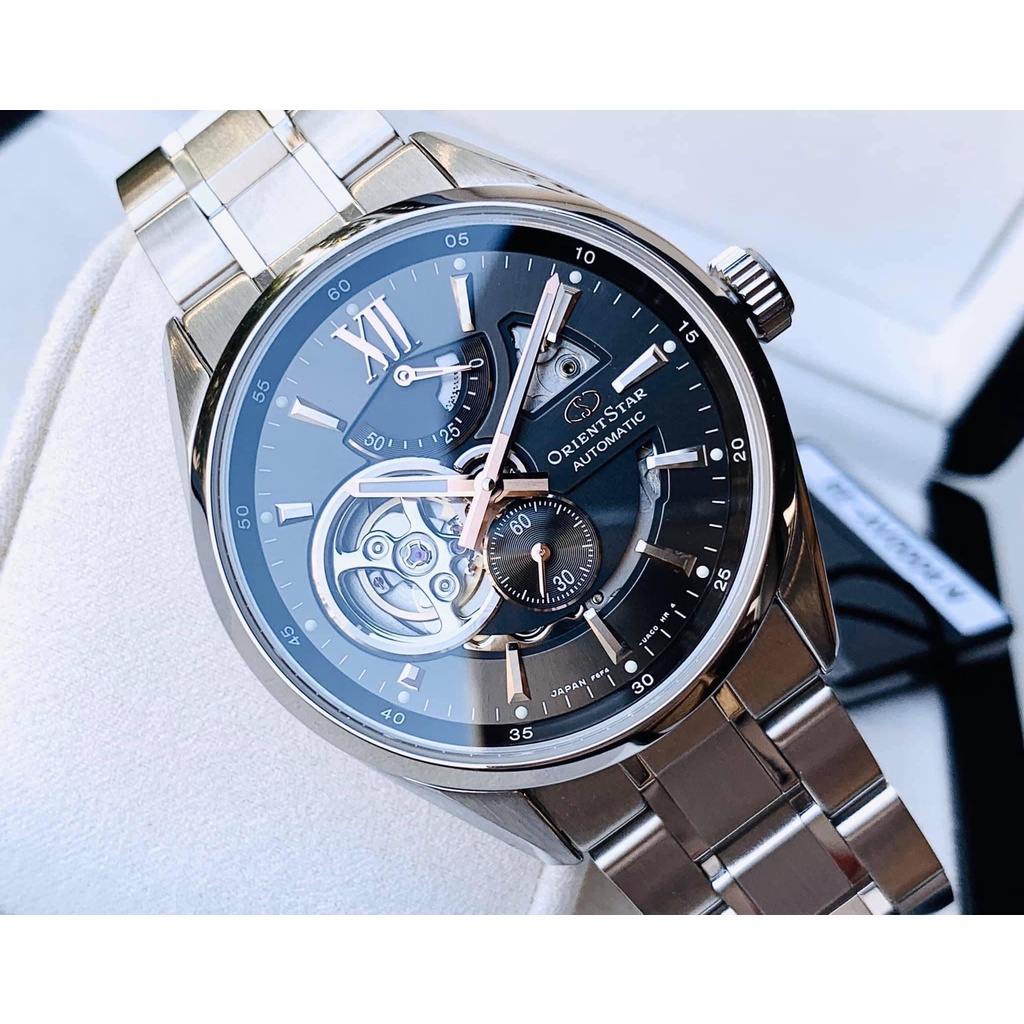 Đồng Hồ Nam ORIENT Star Skeleton Joker RE-AV0004N00B Chính Hãng Tặng Dây Da Cao Cấp