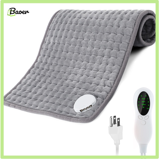 Tấm Đệm Sưởi Ấm Tự Động Tắt 10 Mức Độ 100% Chính Hãng Dành Cho Lưng