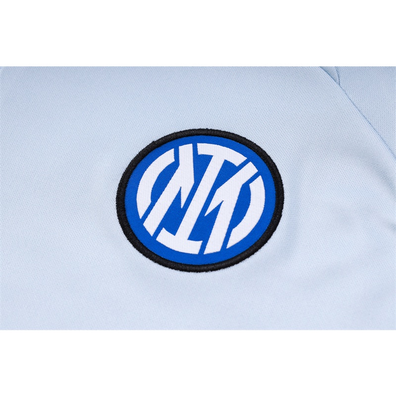 Áo Bóng Đá Thể Thao Tay Dài Có Khóa Kéo size Lớn s-Xl 01 24 inter milan Cho Nam