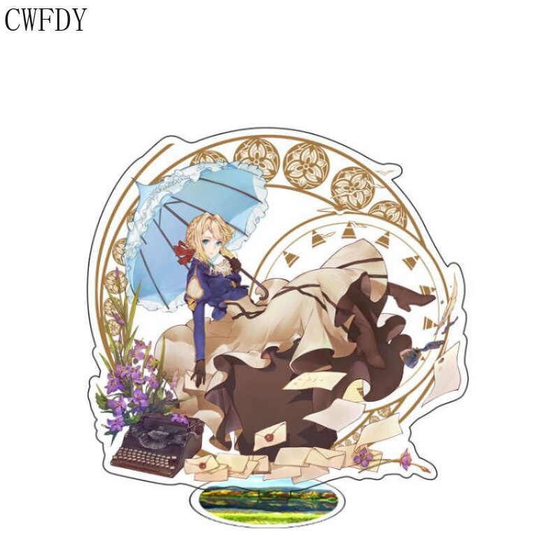 Mô hình Standee New 2023 Anime Violet Evergarden Acrylic mica chibi trang trí trưng bày mô hình