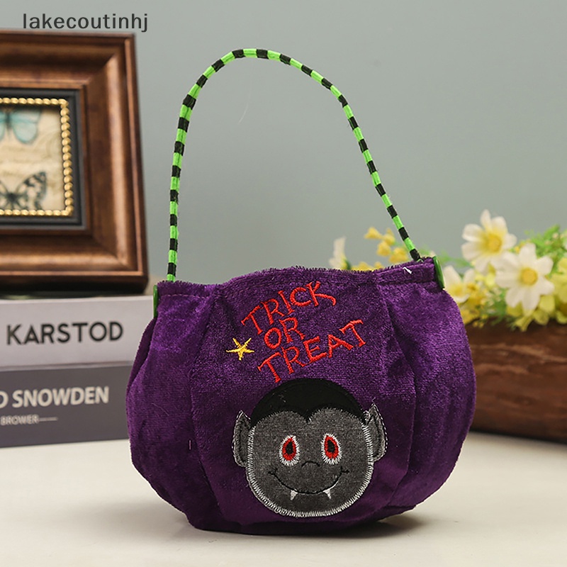 Túi Đựng Kẹo Hình Quả Bí Ngô / Mèo Đen Cho Lễ halloween 2023