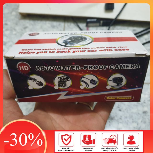 Camera lùi AHD siêu nét lắp đặt cho các loại màn hình android