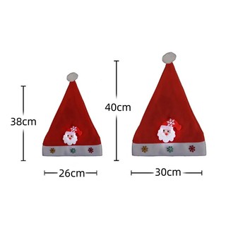 Mũ Ông Già Noel Có Đèn led Độc Đáo