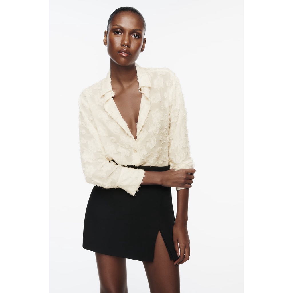 Áo Sơ Mi Dài Tay Thiết Kế Mới Cao Cấp Thời Trang Dành Cho Nữ 8089705