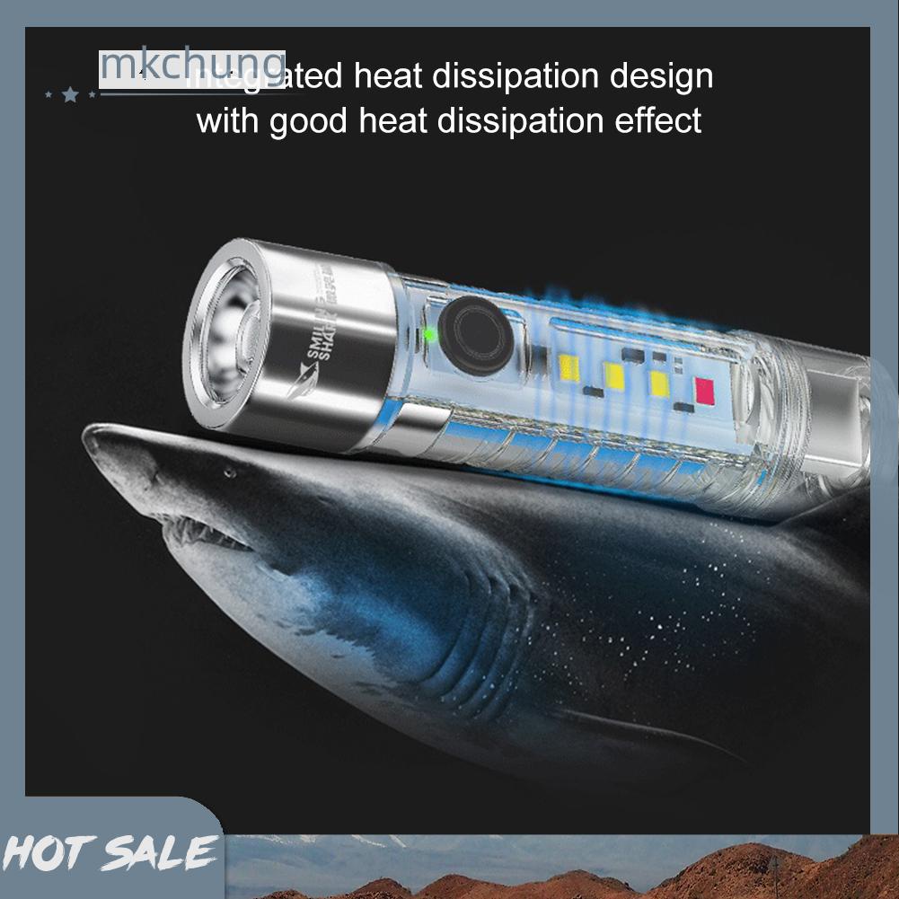 Đèn Pin mini 300lm Kèm Sạc usb Tiện Dụng Mang Theo Du Lịch / Leo Núi