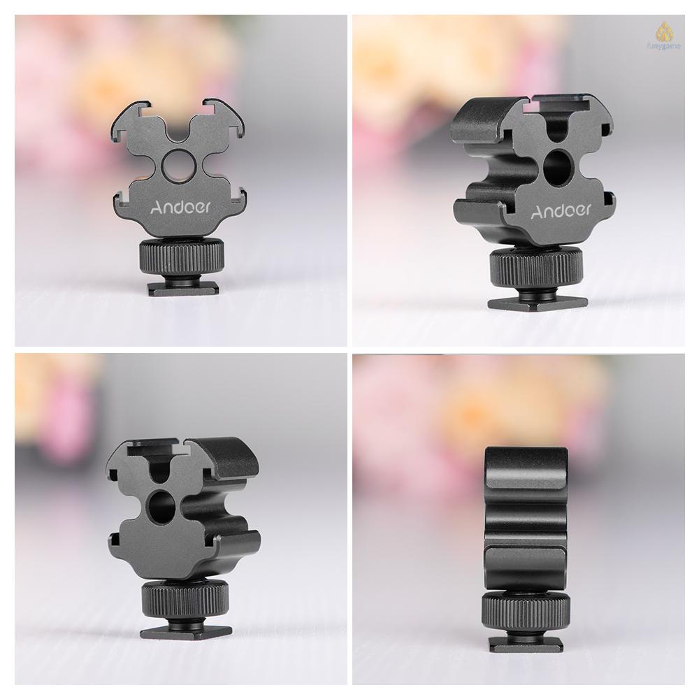 Giá Đỡ Mở Rộng Chân Máy Ảnh andoer Di Động Bằng Hợp Kim Nhôm Một Khớp Ba Chân Cho Máy Ảnh dslr ildc