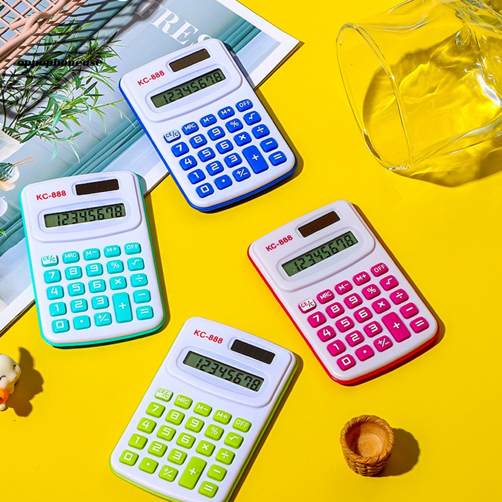 OPPO Máy Tính Điện Tử mini 8 Chữ Số Dễ Mang Theo Cho Trẻ Em