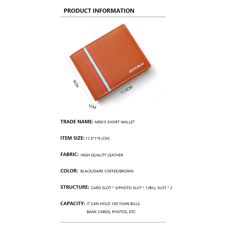 Ví Da 80% Mềm Mại Thời Trang Dành Cho Nam