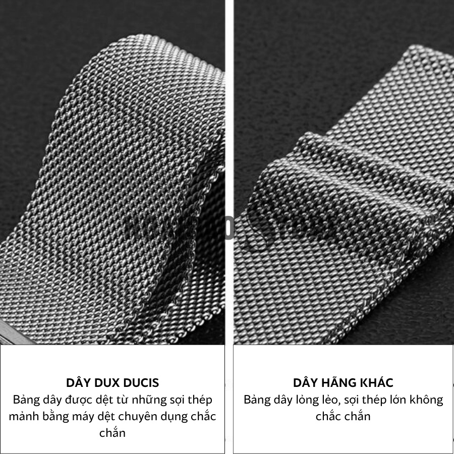 Dây Đeo DUX DUCIS Series Milanese dành cho Apple Watch 38/40/41MM & 42/44/45/49MM DT/NC