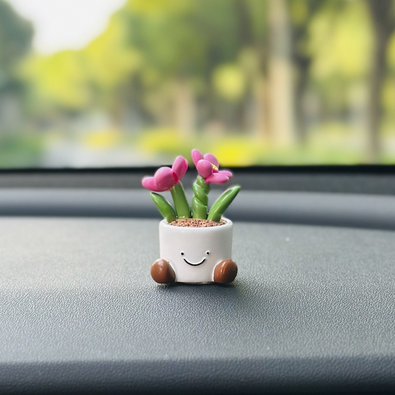 Mới!!!! Mô Hình Búp Bê mini Dễ Thương Dùng Trang Trí Xe Hơi / Nhà Cửa / Văn Phòng