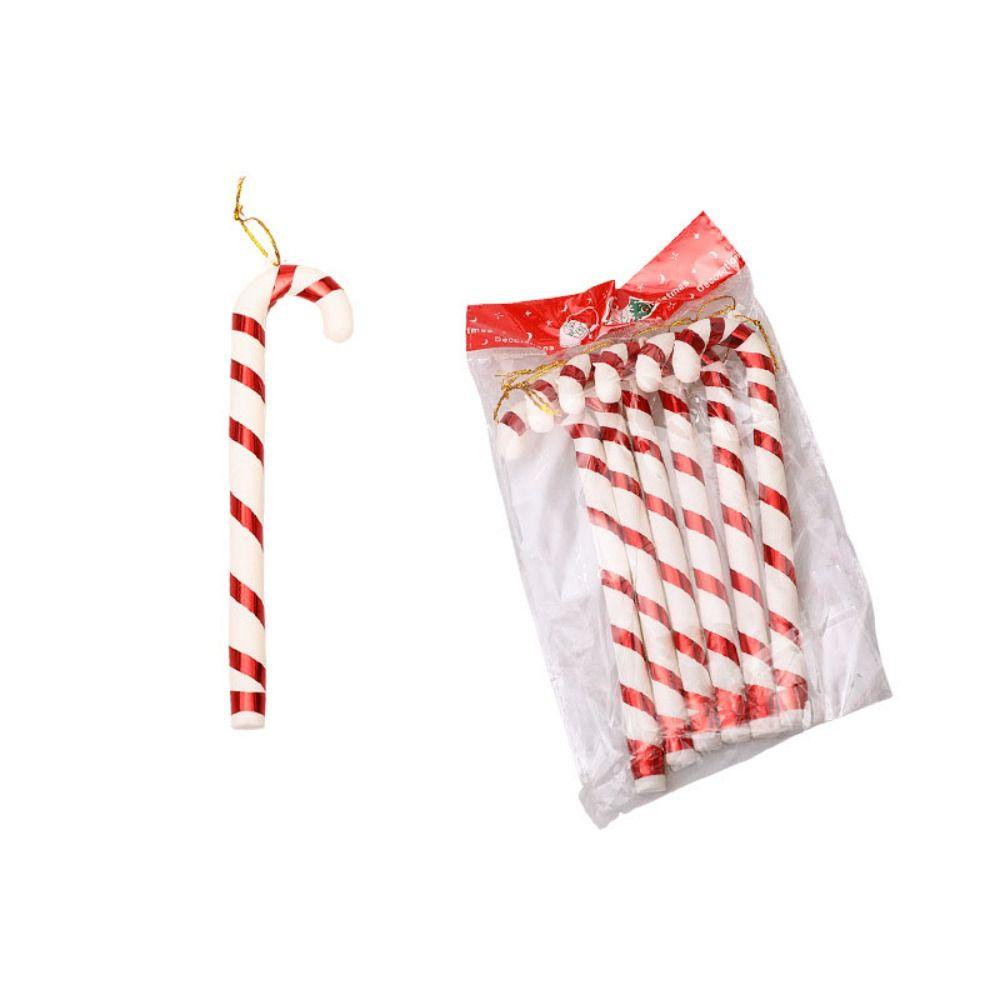 Avalentine Set 6 Hộp Kẹo Xoắn Bằng Nhựa Dễ Thương Treo Trang Trí Cây Thông Noel