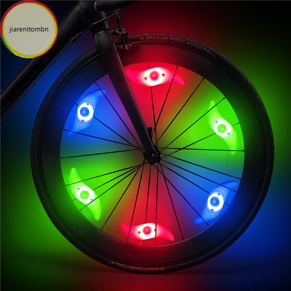 Đèn led Gắn Bánh Xe Đạp Bằng Nhựa Chống Nước Cân Bằng mtb