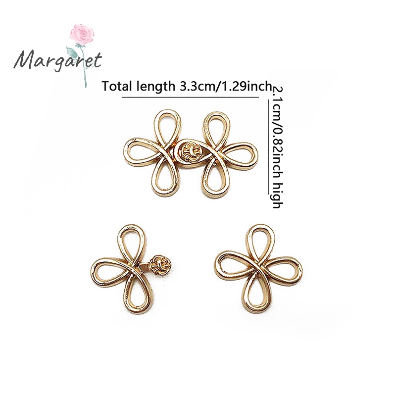 Áo Choàng Sườn Xám Nút Thắt Nút Thắt Nút Bằng Kim Loại Vô Hình Tháo Rời Được Phong Cách Trung Hoa Mới