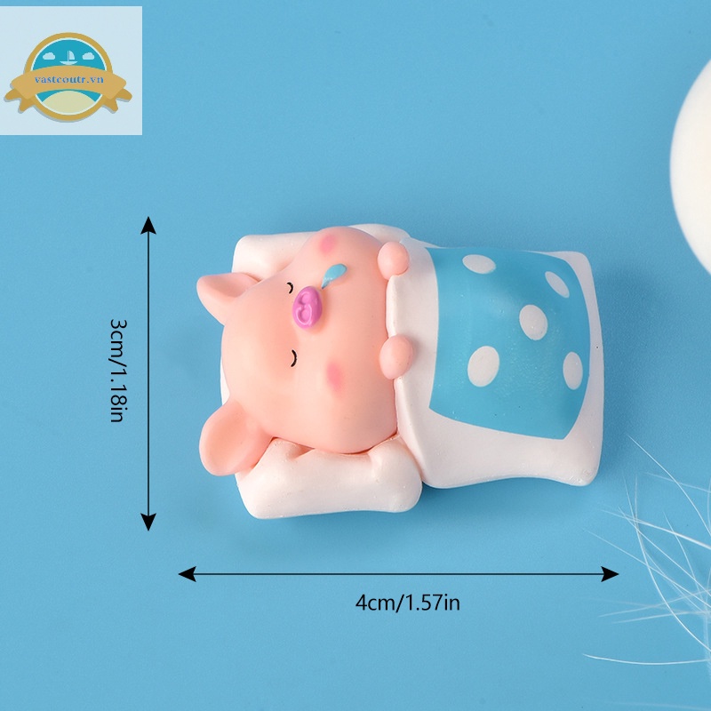 Mô Hình Chú Heo mini Dễ Thương Dùng Trang Trí Tiểu Cảnh vn