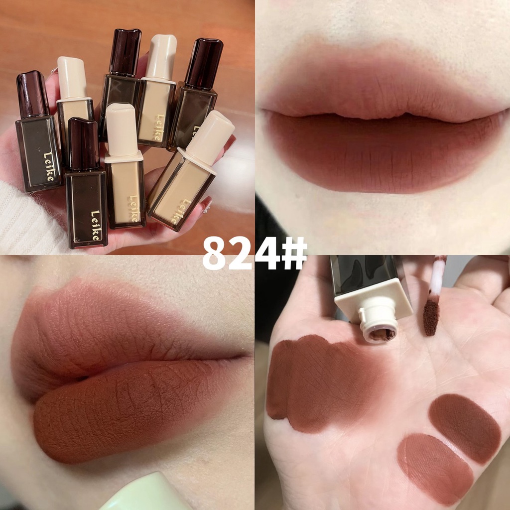 Ikea Son Môi Nhung Lì Hai Công Dụng Lâu Trôi Không Dính Cốc