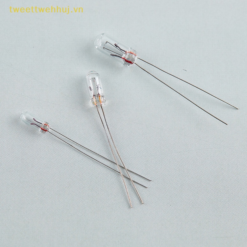 Set 10 Bóng Đèn Sợi Đốt mini 3 / 4 / 5mm 3 / 6 / 12 / 24v