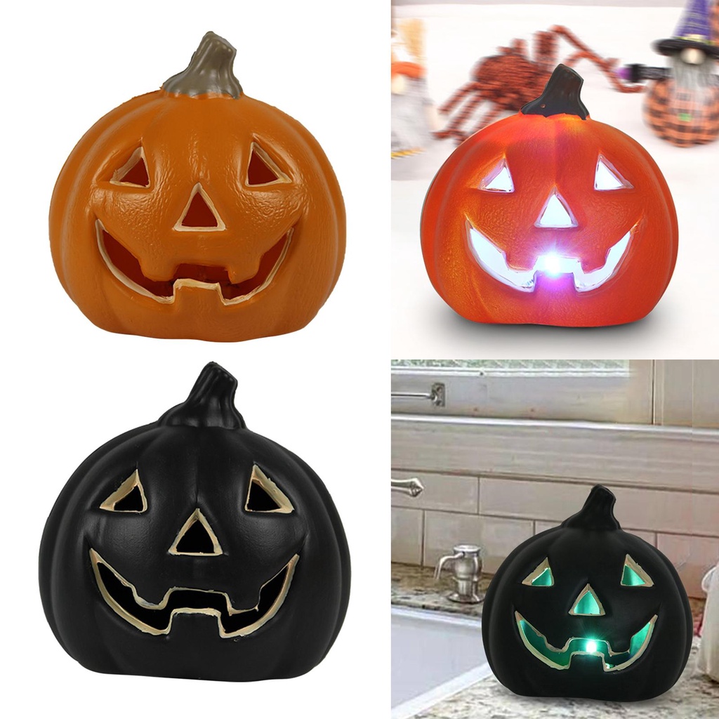 Đèn led Hình Quả Bí Ngô Trang Trí Cho Ngày Lễ