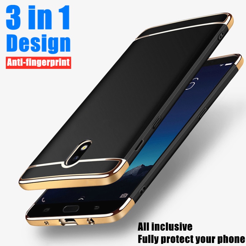 Ốp Điện Thoại Nhựa Cứng Mờ Viền Mạ 6d Cho samsung galaxy j7 pro 5.5 inch sm-j730g j730m j730f