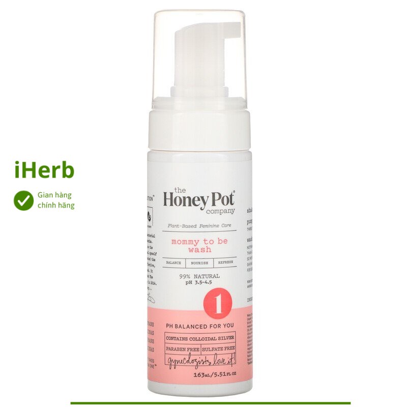 Dung dịch vệ sinh phụ nữ của Honey Pot - iHerb Việt Nam