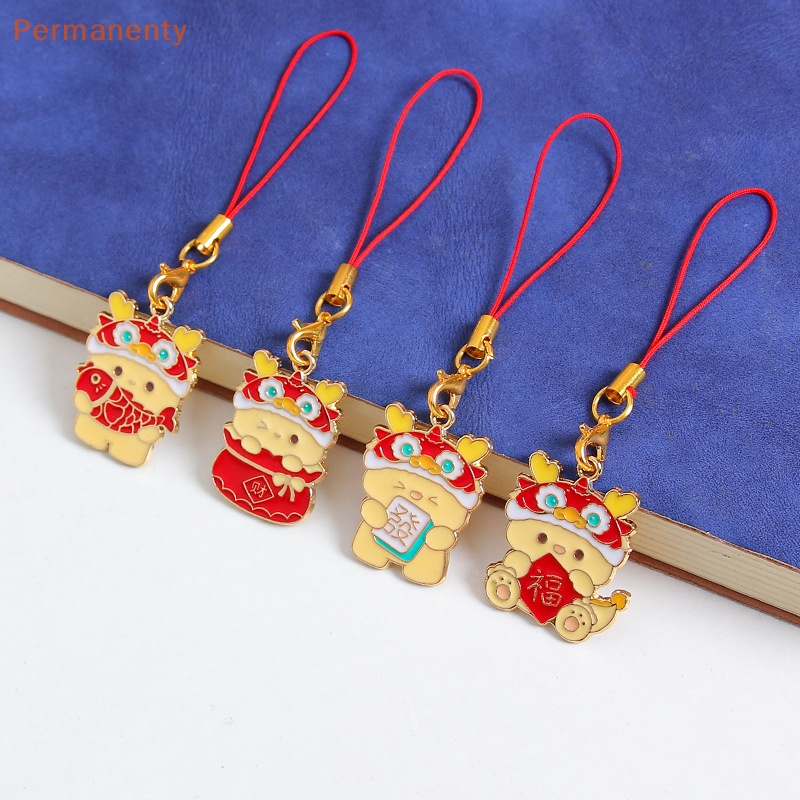 Móc Khóa Điện Thoại Bằng Hợp Kim Hình Rồng Dễ Thương 2024