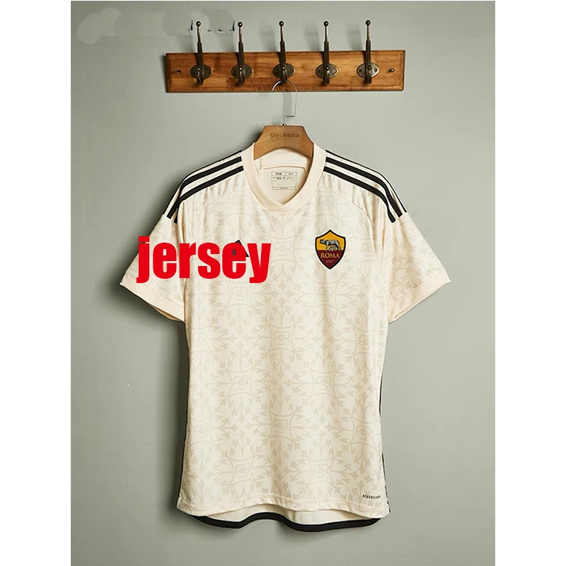 Áo Thun Đồng Phục Bóng Đá Đội Tuyển Barcelona Mùa Giải 2023 / 2024 pellegrini dybala abraham Mùa Giải 23 / 24