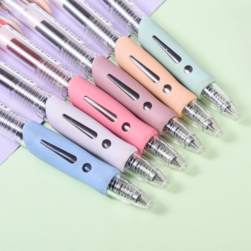 Bút Mực gel Ngòi 0.5mm Màu Sắc retro wj383