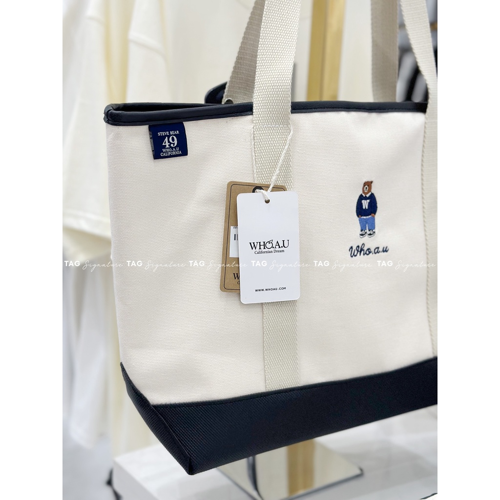 Whoau Steve Bear Tote Bag