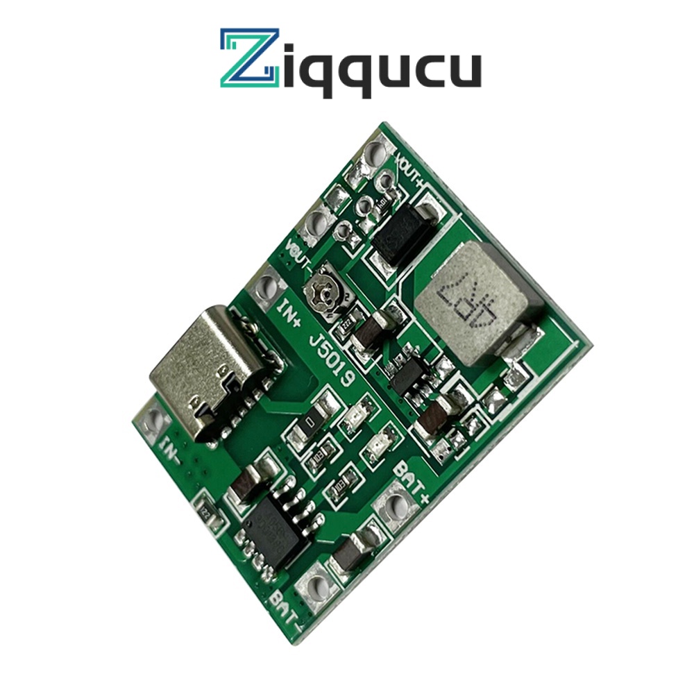 Mô Đun Hạ Áp Tích Hợp Sạc Pin lithium 18650 ZIQQUCU Từ 3.7V Sang 9V 5V 2A