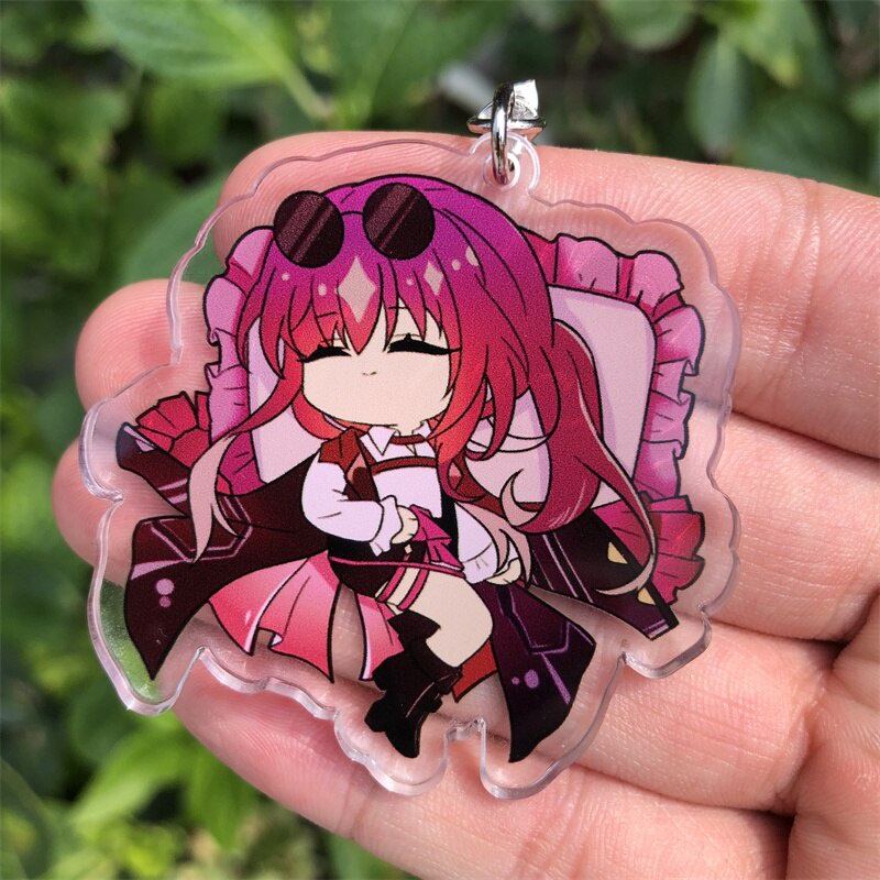 Móc khoá Honkai: Star Rail Clara Jing Yuan Yanqing Bailu Anime Manga Nhật Bản Phụ Kiện Trang Trí Túi xách Balo