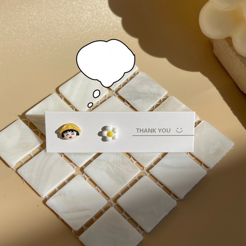 Bông Tai Hoạt Hình Gấu Thỏ Chim Cánh Cụt Cho Nữ