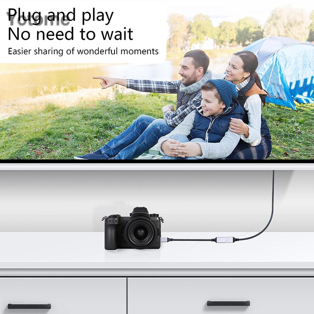 Cáp ChuyểN ĐổI mini hdmi 20cm 4k @ 60hz Chuyên DụNg