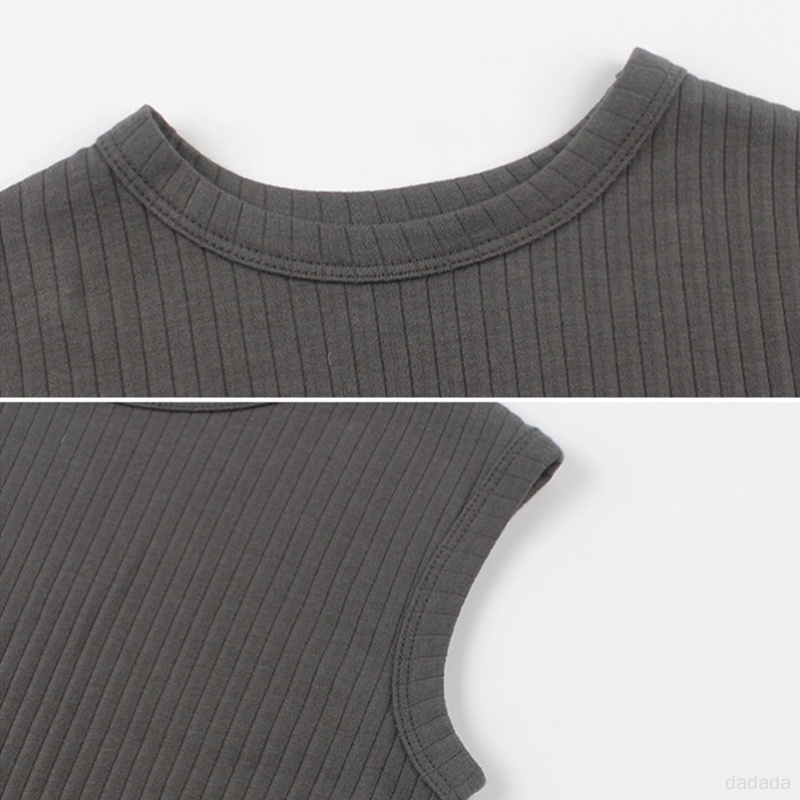 Set Áo Sát Nách Và Quần Dài Dáng Rộng Vải Lụa Mát Thời Trang Mùa Hè Cho Bé Gái