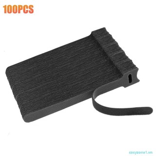 ☃ cosyzone1 ☃ 100PCS/SET Durable Cable Ties Reusable Cable Ties Nylon Wrap Tie Wire