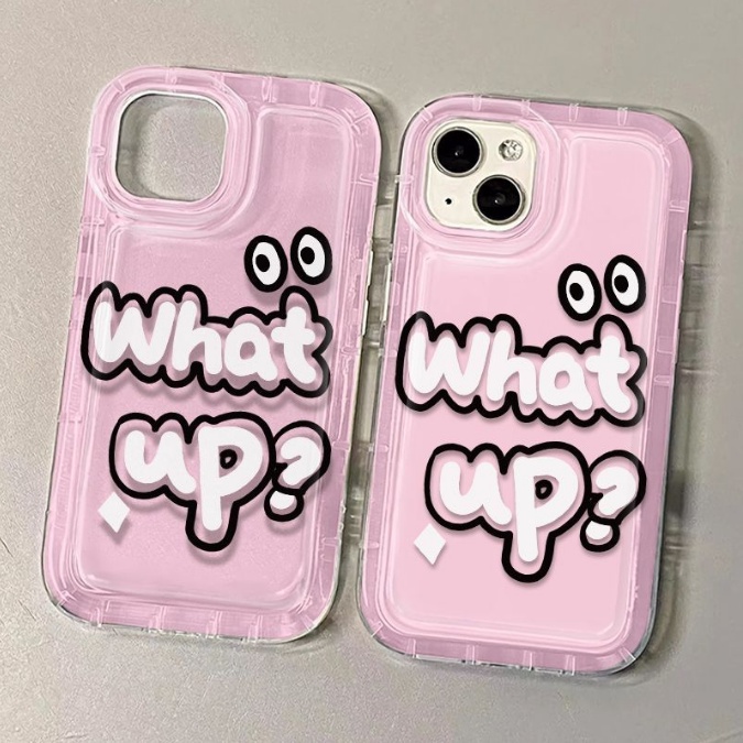 Ốp lưng Oppo A94 A93 Reno 8t 8 8z 7 7z 6 5 4 F11 Pro F9 Pro English letters wish me luck what up soft phone case