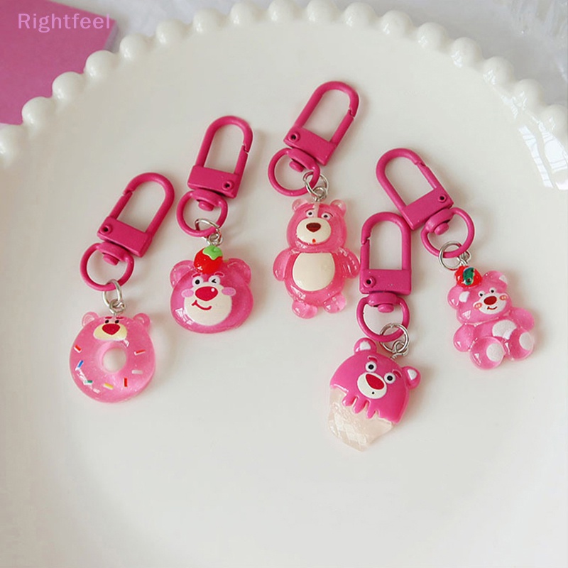 Qfeel Móc Khóa Hình Gấu Hoạt Hình Băng Giá instagram Dễ Thương Làm Quà Tặng Trang Sức Cho Học Sinh Cặp Đôi Mới