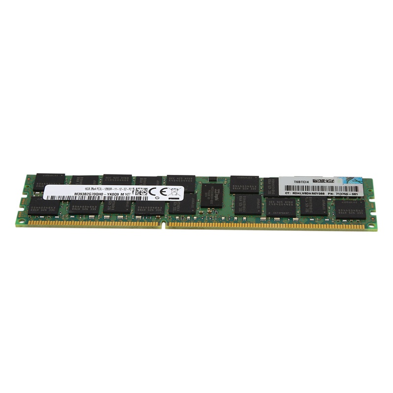 Bộ Nhớ ram ddr3 16gb 1600mhz ecc reg 240 pins pc3l-12800r Cho intel amd Máy Tính Để Bàn