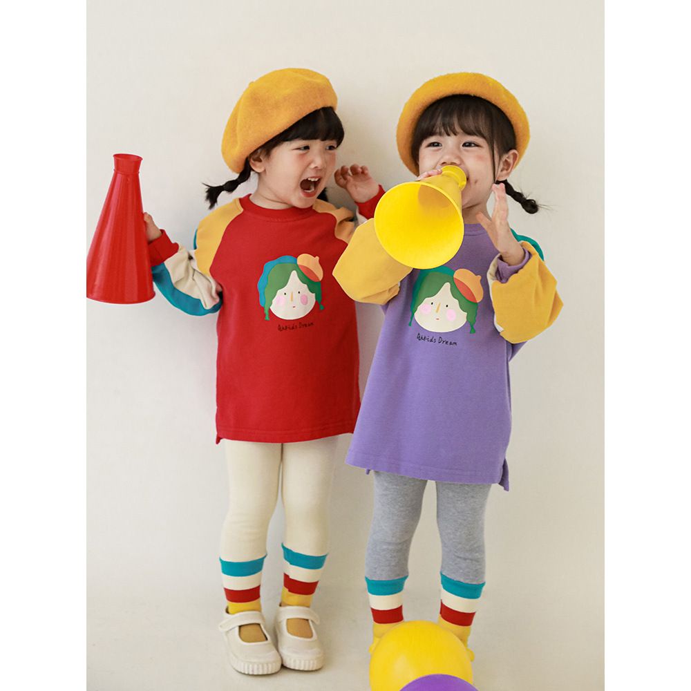 Áo Thun Tay Dài Phong Cách Hàn Quốc Thời Trang Xuân Thu Mới Cho Bé Gái