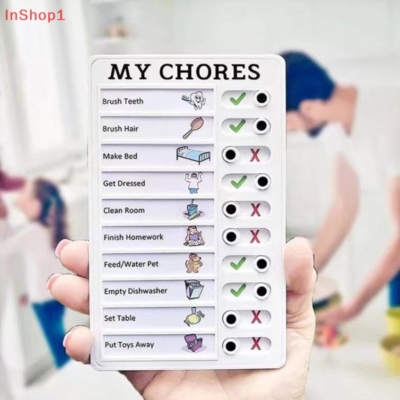Bảng Ghi Nhớ Treo Tường Hàng Ngày k Bằng Nhựa Cho Học Sinh