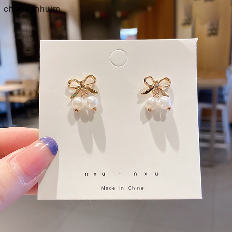 1 Cặp Bông Tai Đính Đá resin Thời Trang Hàn Quốc Dành Cho Nữ