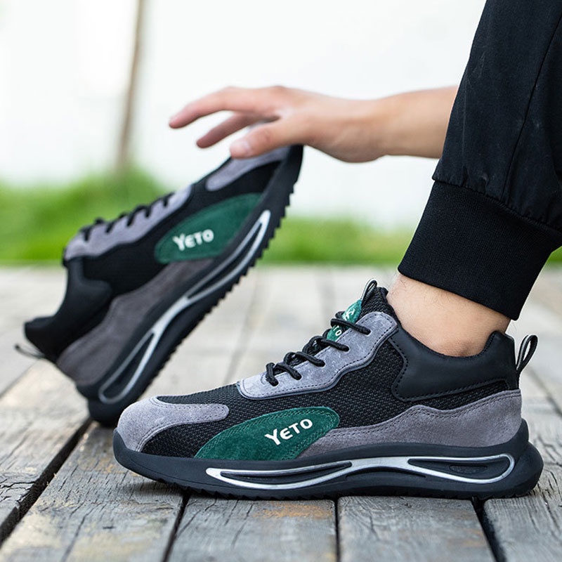 SHANMUSENLIN☘️Giày Thể Thao Nam Thời Trang In Hình Và Nhuộm Màu Độc Đáo