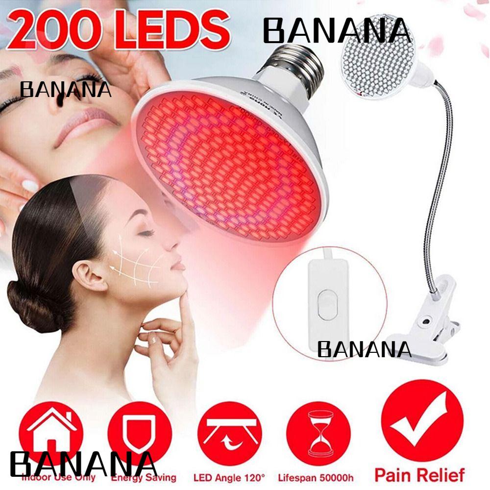 BANANA1 Đèn LED 200 Bóng Photon Liệu Pháp Ánh Sáng Đỏ Xóa Nếp Nhăn Trẻ Hóa Làn Da Cho SPA