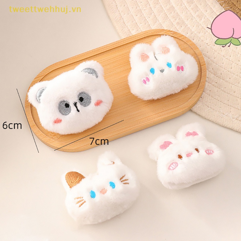 Tweehuj Phụ Kiện Ghim Cài Ba Lô / Ba Lô / Đồ Trang Trí Hình Động Vật / Thỏ / Gấu Bông Hoạt Hình Sáng
